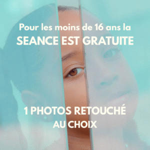 Séance Photo Gratuite pour les moins de 16 ans